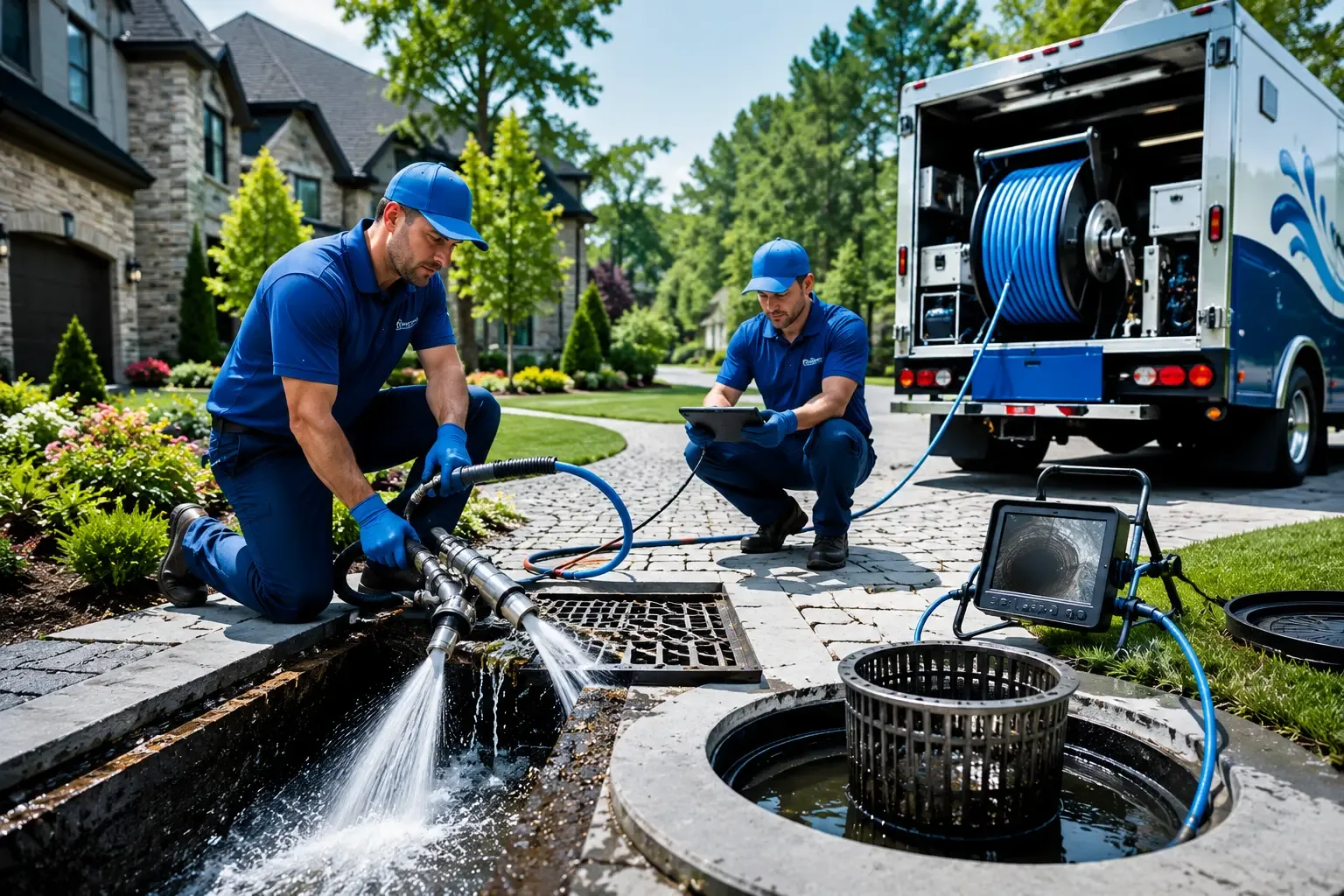 Local outdoor drain cleaning professionals in Portsmouth, RI